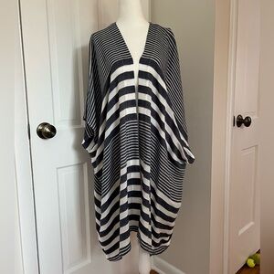 Loft striped kimono